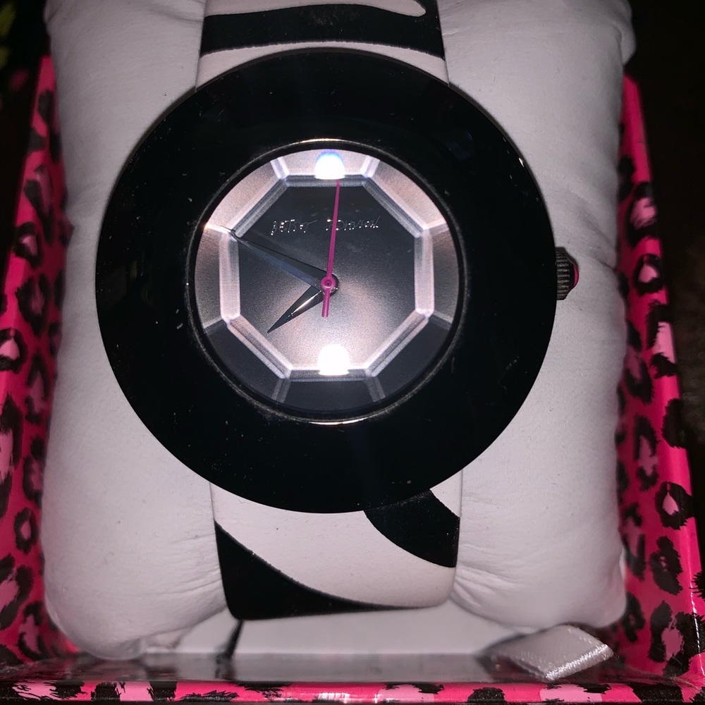 Betsey Johnson Watch- Zebra